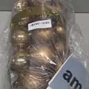 KI Store Brown Bronze Christmas Balls 20pcs 3.15-Inch Christmas Tree Decoration Ornaments for Xmas Tree Holiday Wreath Garland Decor Ornaments Hooks Included