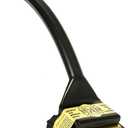 Grill Rescue BBQ Replaceable Scraper Cleaning Head, [Rescue-Upgraded], Bristle Free Grill Brush, Durable and Unique Scraper Tools for Cast Iron or Stainless-Steel Grates, Barbecue Cleaner (Rescue Pro)