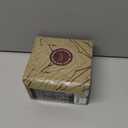 Gusto Nostro White Marble Coasters Set of 4 - Luxury Natural Stone Coasters for Drinks - Genuine Marble Kitchen Accessories, Round Artisanal Stone Coaster for Kitchen Counter, Coffee Table, Home Decor