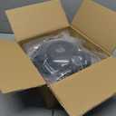 WB31M20 WB31M19 Porcelain Drip Pans and WB30M1 WB30M2 Surface Elements by SupHomie - Compatible with GE Hotpoint Range Stove