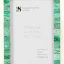 Handicrafts Home Picture Photo Frame Mosaic Art Inspired Vintage Wall Décor Christmas Gifts Frames - 4x6, Green