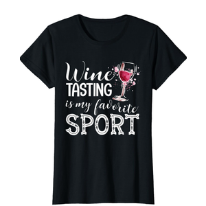 Tasting is My Favorite Sport T-Shirt, Medium