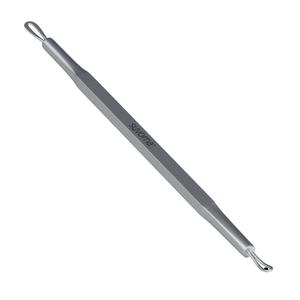 Skinpal s25 - Whitehead & Blackhead Remover, Cleaner & Comedone Extractor 2 in 1. Made of Dermatologist Grade Surgical Steel. Approved by Best aestheticians, Comes with Product Guide & Pouch