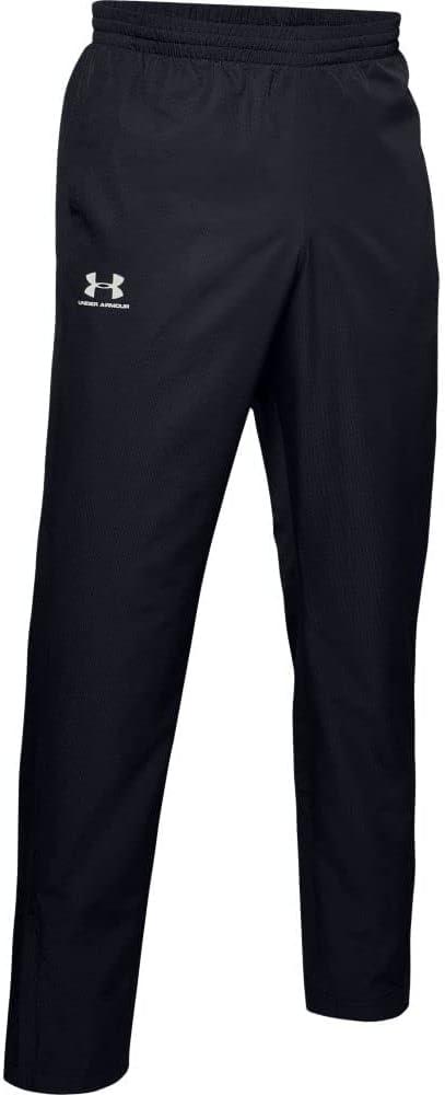 Under Armour Men's Woven Vital Workout Pants (Large Tall, Black (001)/Onyx White)