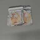 2 x Christmas Tree Decorations, Acrylic Christmas Tree Ornaments, Double-Printed Animal Hanging for Christmas Tree, Home Decor, Children's Gifts (Rabbit)