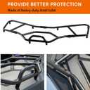 ATV Front Utility Rack Extender Compatible with Polaris Sportsman 570 / Sportsman 450 HO 2021-2025 Accessories, Replacement for #2884842 Heavy Duty Black Steel Rack