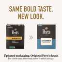 Peet's Coffee, Medium Roast Single Serve Coffee Pods, 100% Arabica Coffee - Caf Domingo 32 Count (1 Box of 32 Pods)
