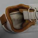 MORENDL Toddler Sneakers Baby Slip On Walking Shoes Non-Slip Breathable Boys & Girls Running Shoes Infant Tennis Shoes Beige Brown, Size: 15-18 Months Infant