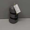 ATEPA Inflatable Stadium Seat Cushion, Self-Inflating Memory Foam Stadium Seats Bleacher Seat Chair Cushion Pad for Airplane Travel Backpacking Sports Events (1 Pack Grey)