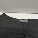 OFEEFAN Long Sleeve Shirts for Women Tunic Tops Thumb Hole Oversized Tshirts Fall Outfits (XX-Large, Black)