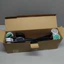 4 Pack 8 Patterns Christmas Decorations with 32 Lollipop Christmas Lights, Solar Christmas Lights Outdoor Waterproof with 8 Modes, Christmas Peppermint Candy Pathway Yard Decor for Garden/Lawn/Patio