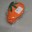 Easter Basket Funny Positive DIY Pumpkin Emotional Crochet Support Gifts Egg Buckets Gifts Tote Bags Egg Hunt Basket for Kids, Boys, Girls, Toddler, Babies, Infant