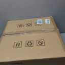 ziidoo 2-Light Semi Flush Mount Ceiling Light,15.7in White Imitation Silk Wabi Sabi Round Lantern 3000K Modern Close to Ceiling Light fixtures for Bedroom Living Room Entryway Hallway