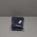 MIULEE Decorative Throw Pillow Covers for Couch Bed Livingroom 18x18 Inch Set of 2 Navy Blue Boho Accent Throw Pllows Broadside Striped Patchwork Soft Corduroy Summer Coastal Pillowcases