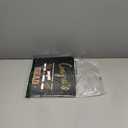 Funrous Large 2025 Black and Gold Graduation Card Box with 30 Pcs Advice Card Gift Money Box Congrats Grad 3D Cap Top Holder Class of 2025 Party Decorations College Graduation Supplies