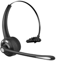 BlueFire Wireless Headphones, Pro Trucker Headset, Wireless Over Head Earpiece, On Ear Car Headphones with Microphone for Truck Driver, Phones, Skype, Call Center, Office