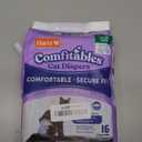 Hartz Comfitables Cat Diapers, Size XS 16 Count, Comfortable & Secure Fit, Easy to Put On (X-Small (SS))