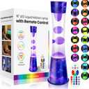 15.5-inch Liquid Motion LED Lamp,Color Changing Galaxy Lamp, Smart Timed Ambient Light with Remote Control, Dynamic Shadow Sleep Aid Lights, Christmas & Birthday Gift