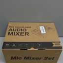 G10 Podcast Equipment Bundled with Audio Mixer Integrated Podcast Production Studio, Equipped with P15 Microphone, Used for Live Streaming, Podcast Recording PC, YouTube Recording