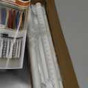 Closet Rods for Hanging Clothes, 16-83 Inches Closet Rod, Adjustable Metal Closet Hanging Rod Heavy Duty Clothes Rod for Closet, Wardrobes, Laundry, RV, White