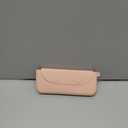 COOLANGLE Silicone Makeup Brush Holder And Beauty Sponge Case, Travel Makeup Brush Case With Magnetic Closure, Makeup Sponge Holder 2 In 1 Stand Storage For Quick Drying Pink