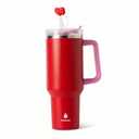 Manna Valentines™ Atlas Stainless Steel Tumbler - Red, 40 oz
