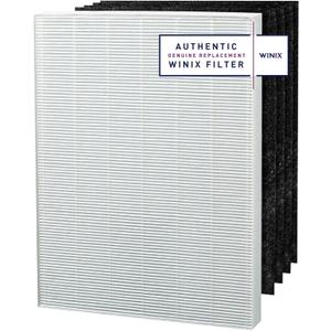 Genuine Winix 115115 Replacement Filter A for C535, 5300-2, P300, 5300, White/Black