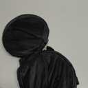 TECHMILLY Collapsible Mesh Pop Up Laundry Hamper with Sturdy Handles and Side Pocket - Portable Foldable Clothes Baskets for Dorm, Bathroom & Travel Storage (Black, 2 Packs)