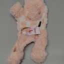 Sebaoyu Turtleneck Dog Pajamas for Small Dogs, Fleece Sweater Winter Cute Tiny Clothes Outfit Puppy Clothes Pet Jumpsuits Chihuahua Yorkie Cat Clothing(Plaid Pink, XX-Small)