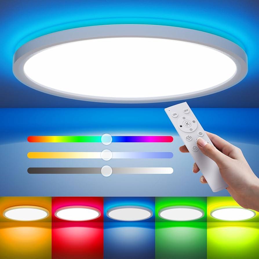 Aphyni, LED ceiling light, size: 14.6"