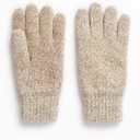 HOT SHOT Mens Ragg Wool Full Finger Gloves  Oatmeal, Insulated for Cold Outdoor Weather, One Size