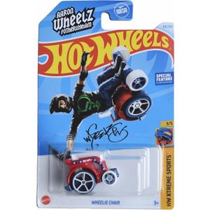 Matchbox Hot Wheels Wheelie Chair, Xtreme Sports 3/5 [red] 64/250
