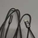 8K DisplayPort to HDMI Cable 6 ft, 8K@60Hz, 4K@240Hz, 2K@240HZ Nylon Braided, Unidirectional DisplayPort 1.4 Source to HDMI 2.1 Display, DP to HDMI Compatible with PC, Dell, AMD, Lenovo, Monitor, HP