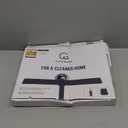 GTEWERK Shower Squeegee for Glass Doors, Silicone Window Squeegee, Bathroom and Glass Cleaning - Black - 11 Inch