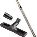 Canister vacuum cleaners, vacuum wand aluminum extension tube 1.38in (35mm) compatible with Atrix Ergo vacuum backpack, professional vacuum cleaner attachment, 14" floor brush & 1.25in (32mm) adapter.