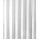 Titanker Waterproof Fabric Shower Curtain Liner Washable, Cloth Shower Liner with Magnets, White Shower Liner Soft Fabric, Lightweight Shower Curtain Liner, 70x72 Inches