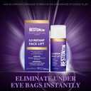 Instant Rapid Wrinkle Eye Cream 2.0-Temporary Effects Firm & Lift Under Eye Bags and Reduction Puffiness and Remover Dark Circles (Purple)
