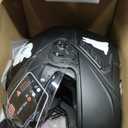 Sena Impulse DOT Flip Up Modular Bluetooth Helmet w/Sound by Harman Kardon Dual Visor Helmet with Integrated Mesh Intercom System / MP3 / Voice Dial (Matte Black, Medium) (Black, M)