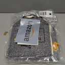 Moukeren Exfoliating Back Scrubber with Handles 4 Pack Nylon Back Exfoliator Extended Length Washers Scrubbers Stretchable Pull Strap Exfoliating Washcloth(Grey, Cream White) Pack of 2