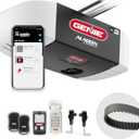 Genie QuietLift Connect WiFi Smart Garage Door Opener with Added Wireless Keypad, HPC Smart Belt Drive Compatible with Alexa and Google Assistant, Model 3053-TKV