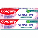 Colgate Sensitive Enamel Health Toothpaste for Sensitive Teeth, 3 Pack, Toothpaste with Fluoride and 5% Potassium Nitrate, Helps Prevent Bad Breath, Soothing Peppermint Flavor, 6 oz, 2 Pack