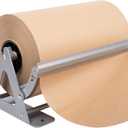 DIY Crew 12 Inch Paper Roll Dispenser and Cutter - Heavy-Duty Wall Mountable, Non Slip Tabletop - Kraft, Freezer, Butcher Paper - Up to 1000ft Rolls
