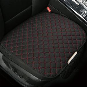 Moly Magnolia Car Seat Cover/Protector, Car Seat Cushion, Breathable, Comfort, Universal for Most Vehicles, Automotive Interior Seat Protector, Car Seat Cover for Men and Women (Black/Red)