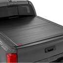 Rough Country Hard Roll-Up Tonneau Cover for Toyota Tacoma (2016-2023) - Aluminum Truck Bed Cover, Fits 5' Bed