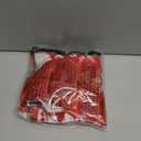 Christmas Tree Skirt 60 inch Red Large Round Fashion Tree Skirt Christmas Decorations with White Snowflake Reindeer for Xmas Ornaments for Winter New Year