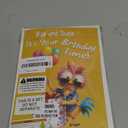 Cowboy Chicken Birthday Cards, Funny Birthday Card for Men Women Kids, MUSICAL & SHAKING Interactive Greeting Card with Envelope, Unique Hilarious Birthday Gift, 5.9 x 7.9 Inch