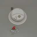 First Alert Smoke Alarm, Battery-Operated Detector with Test & Silence Button, SMI100, 1-Pack