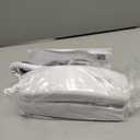 AT&T TRIMLINE 213 Corded Phone with Extra Big Buttons  Senior Friendly White Landline Phone, Visual Ringer, Lighted Keypad, Wall Mount, No AC Power Needed