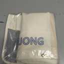 2 Pcs Mahjong Bags for Racks and Tiles Include Mahjong Tile Bag & Rack Bag, 37 Inch Protective Sleeve Tile Gift Accessory & Letter for Mah Jong Pusher, Not Include Racks& Tiles(White)
