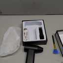 Compressed Air Duster- Mini Blower 3-SpeedAdjustable High-Speed Aluminum Alloy HairDryer,150000RPMElectric Air Duster Blower with Flashlight functionality dusters for Cleaning-Jet Dry Blower-Black